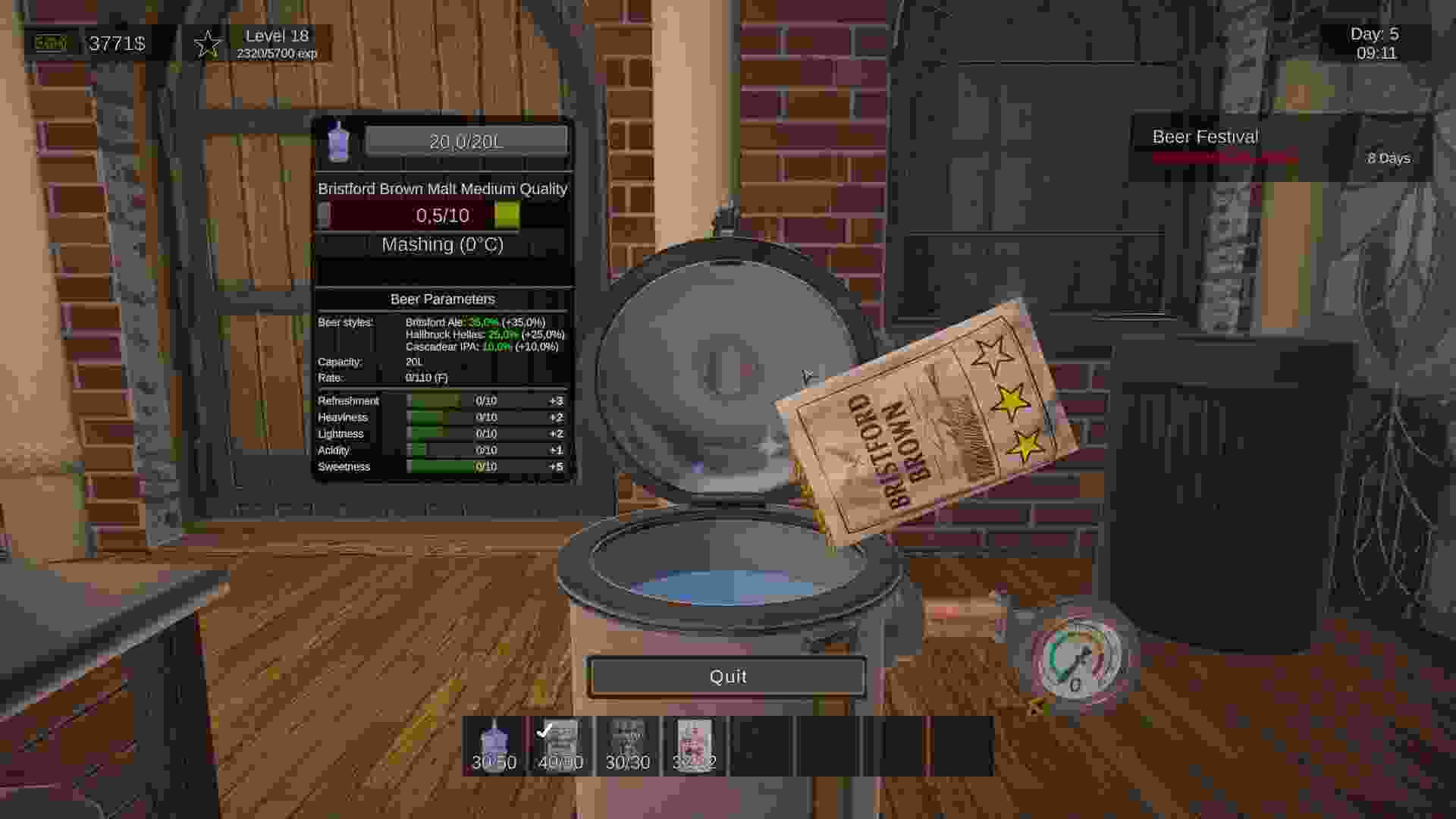 啤酒酿造模拟器/Beer Manufacture Simulator