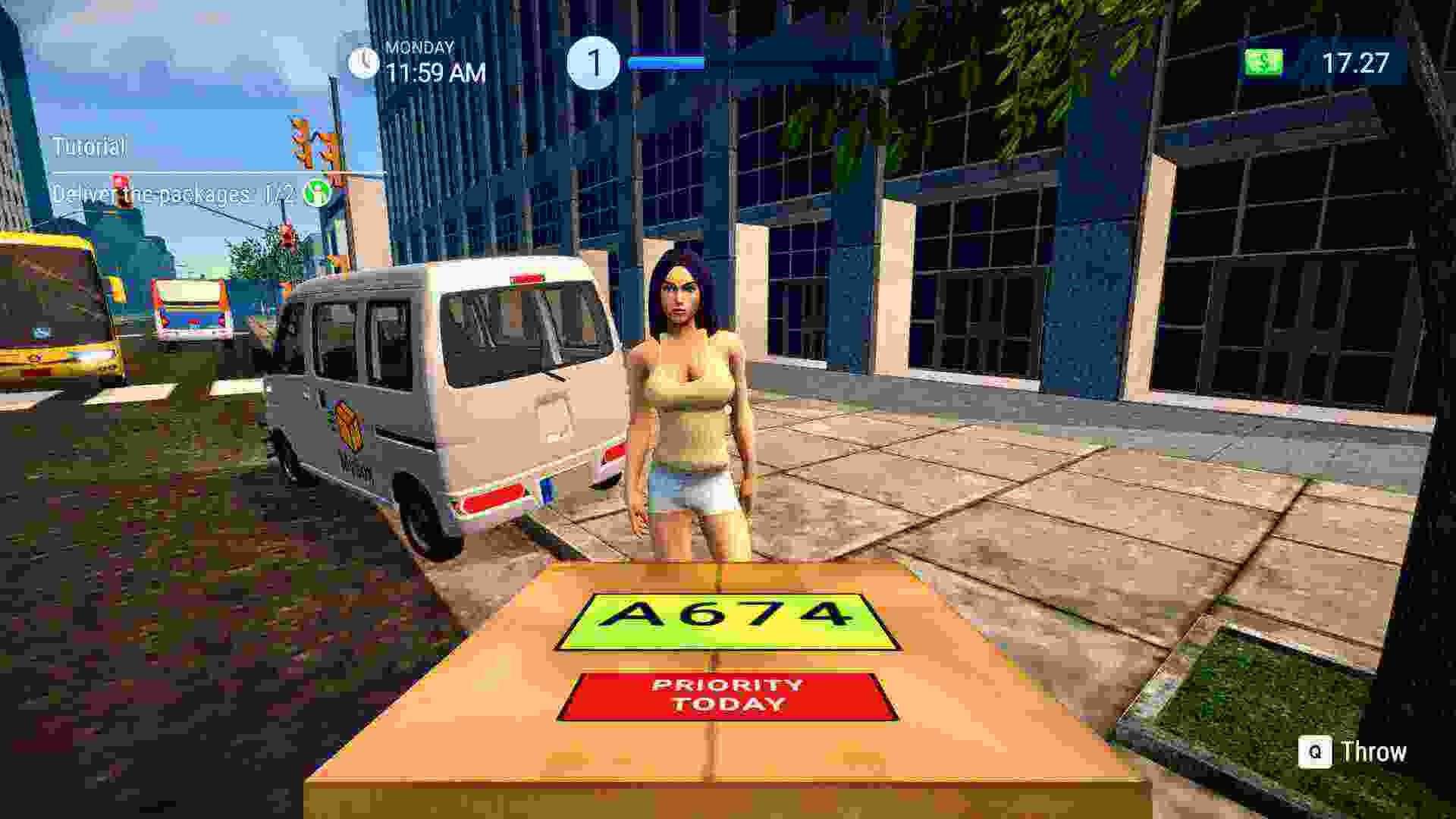 包裹配送模拟器/Parcel Delivery Simulator